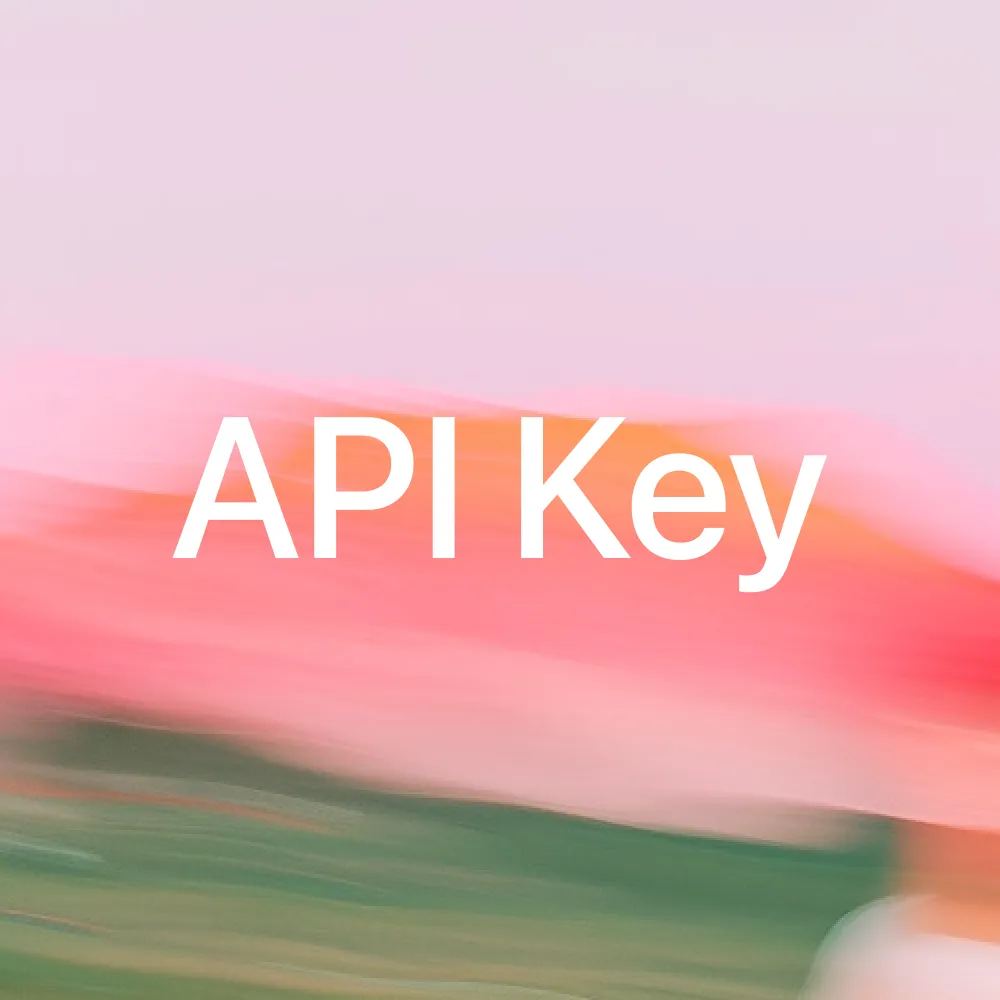 How to get API key?