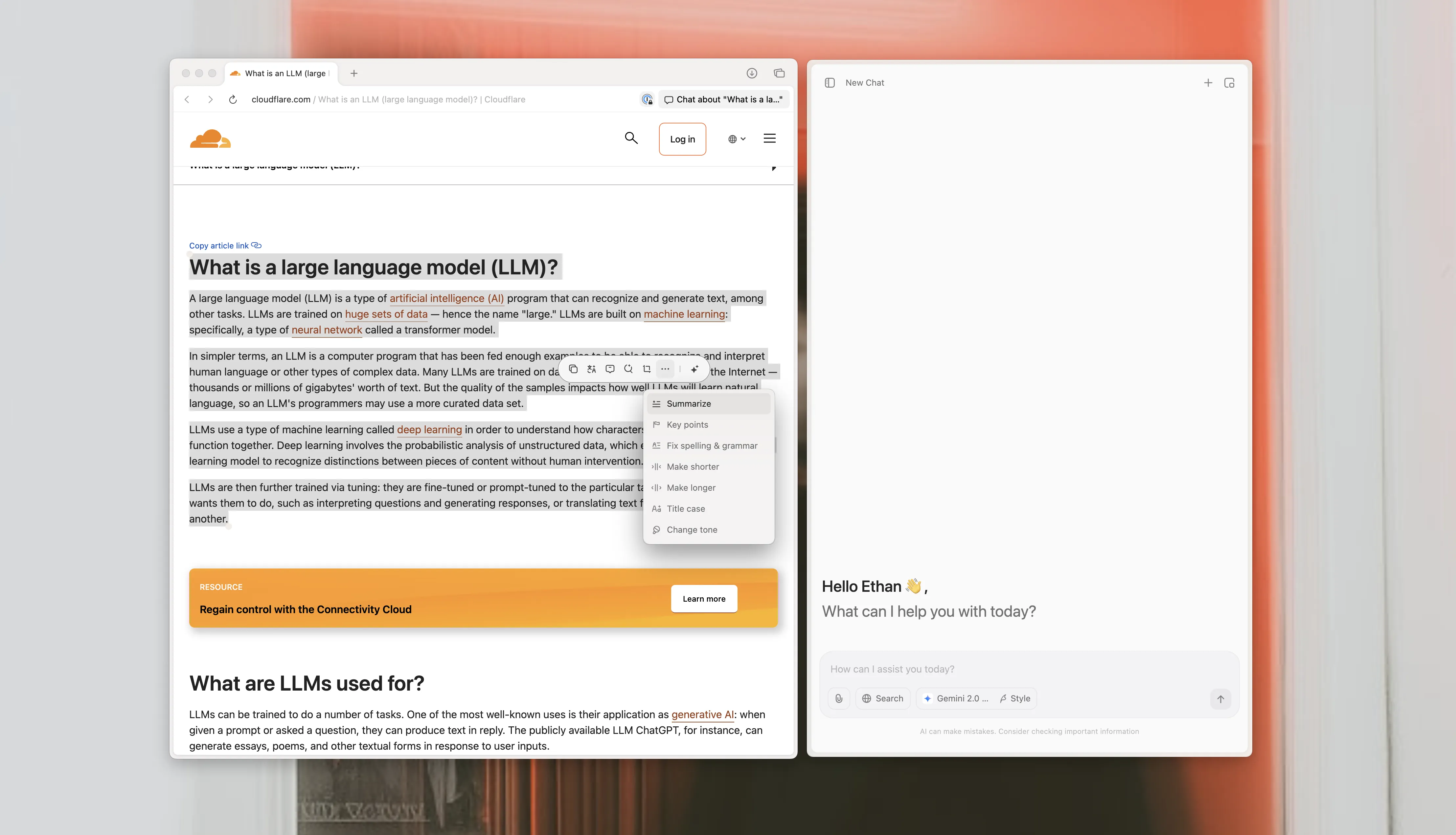 Summarize Any Webpage, Document, or Screenshot for Instant Answers