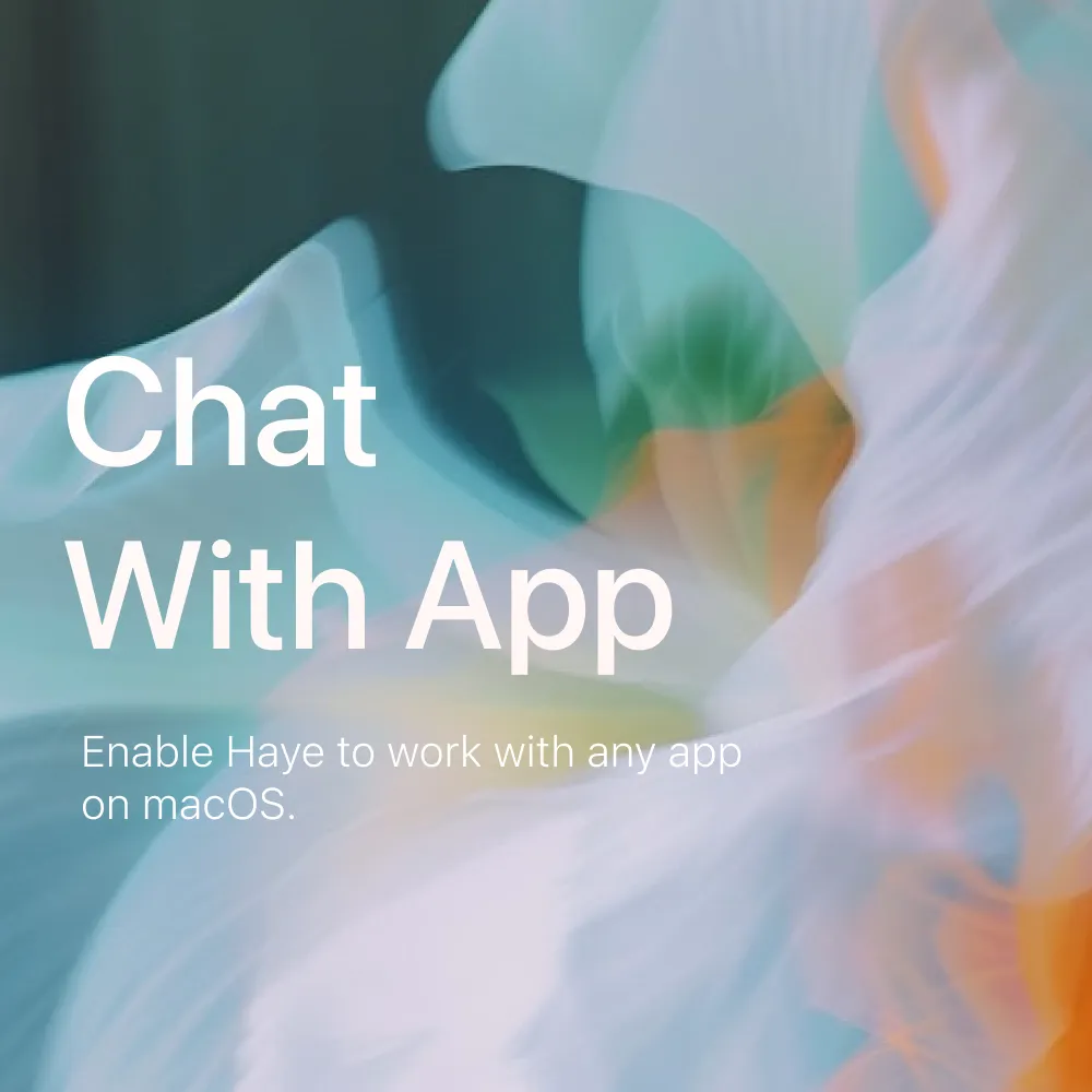 Chat With Apps