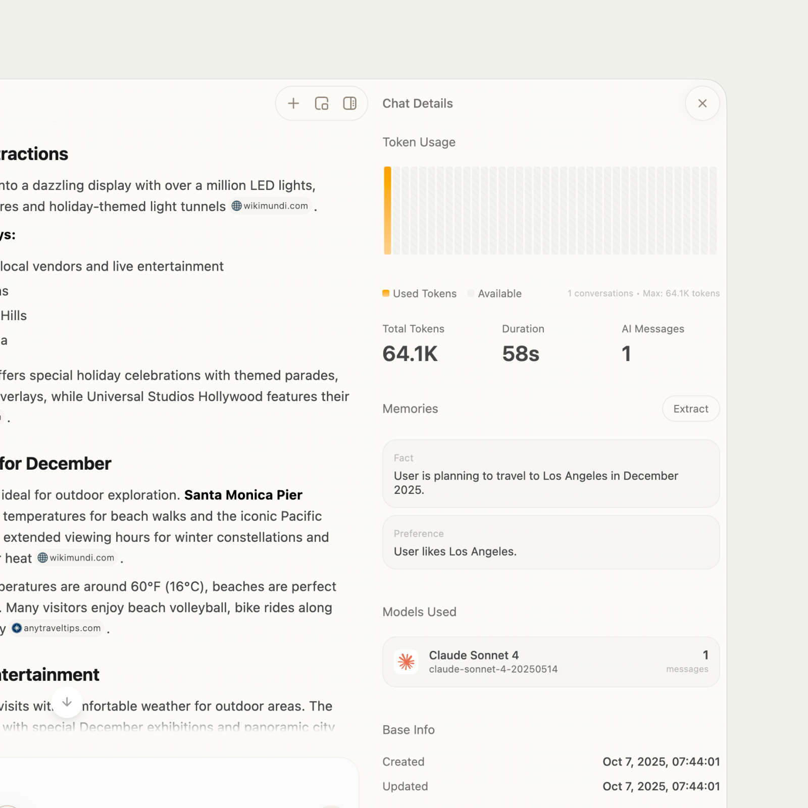 Intelligent memory and context awareness