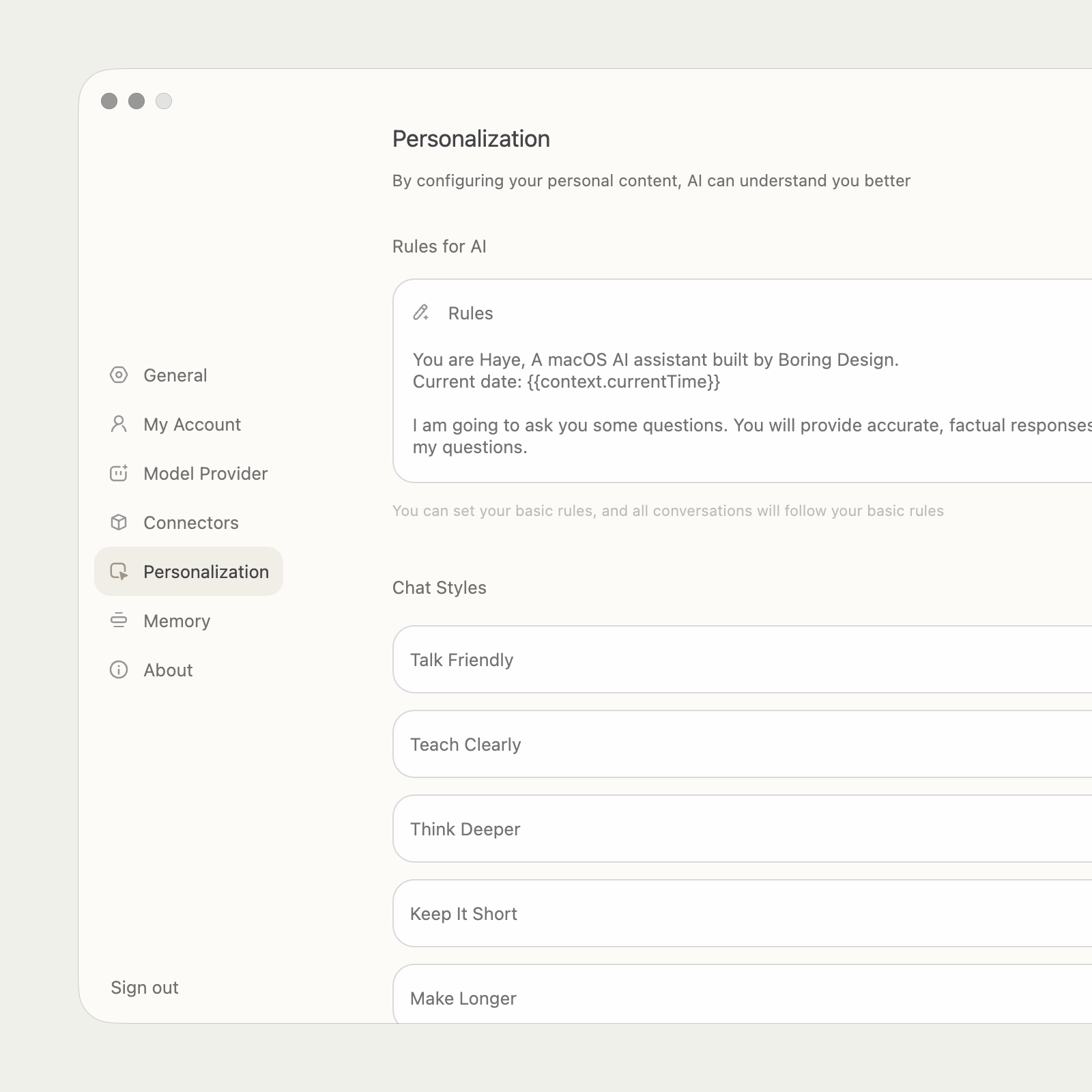 Customize every aspect of your experience